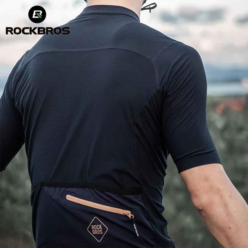 Camisa de Ciclismo Masculina ROCKBROS Verão