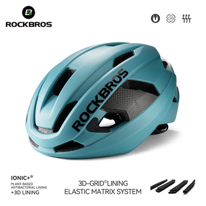 Capacete de Ciclismo ROCKBROS em Fibra de Carbono