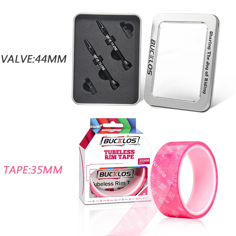 Válvulas Tubeless BUCKLOS 40/44mm