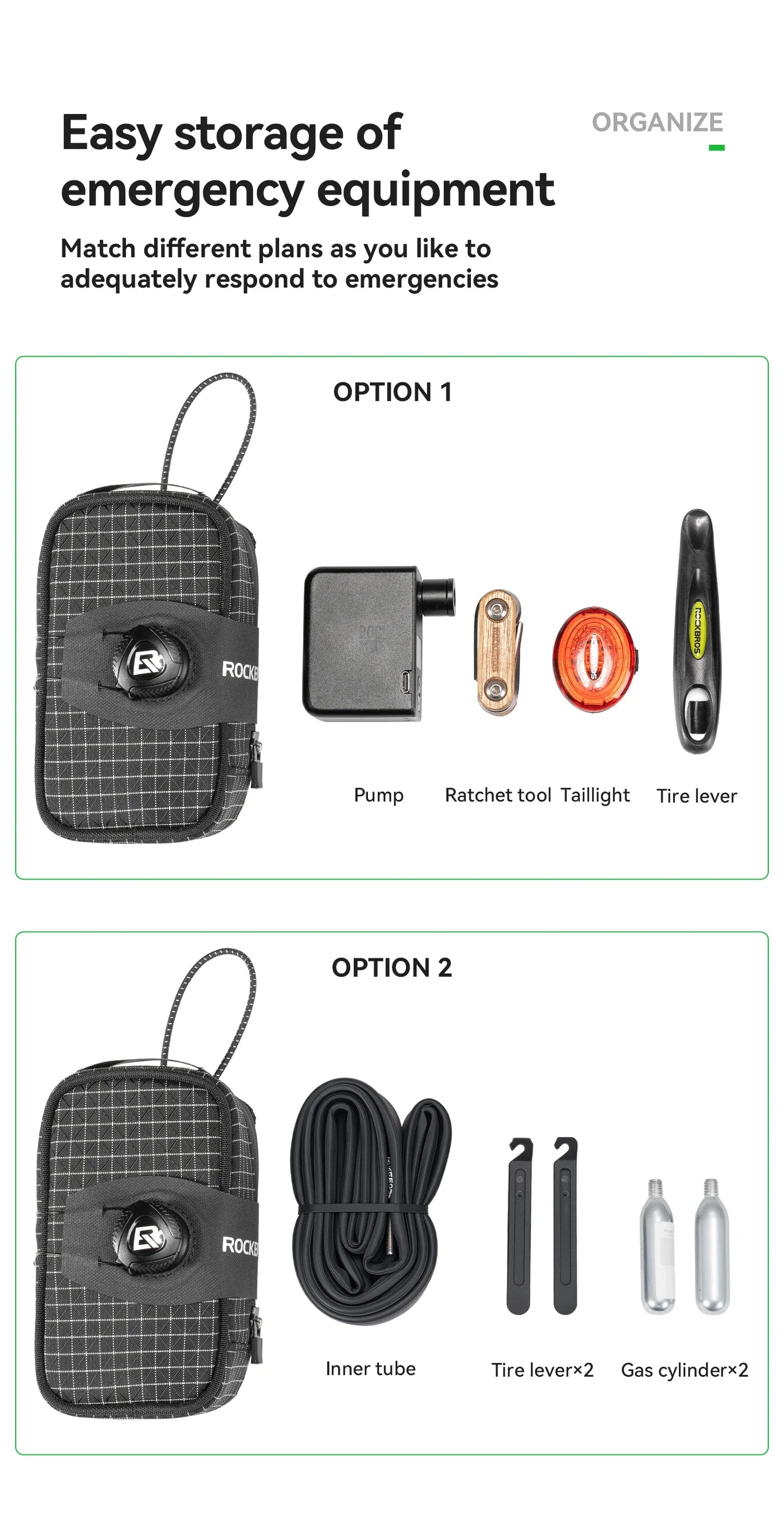 Bolsa de Selim ROCKBROS Reforçada