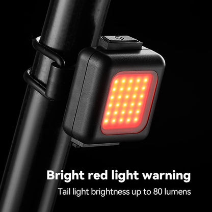 Kit Luzes Bike LED – Farol & Lanterna Traseira USB-C