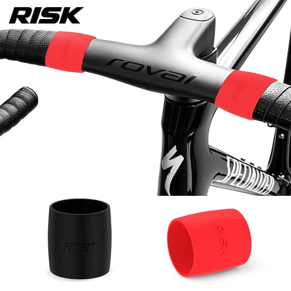 Par de Anéis de Silicone para Guidão de Bicicleta