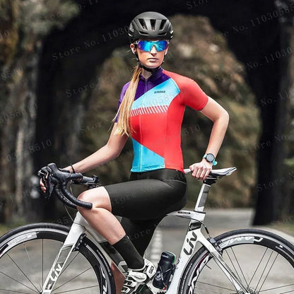 Conjunto Feminino de Ciclismo