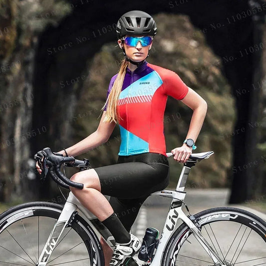Conjunto Feminino de Ciclismo