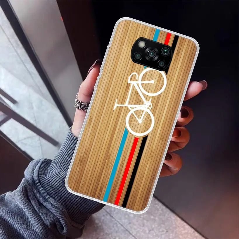 Capa para Xiaomi e Poco Arte Ciclismo BIKE
