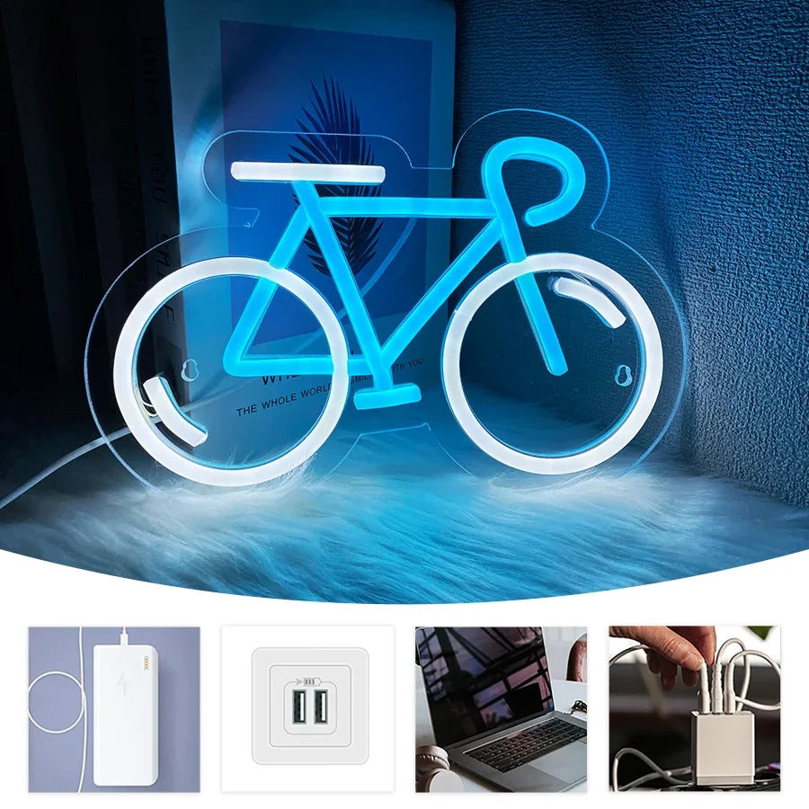 Neon Bicicleta