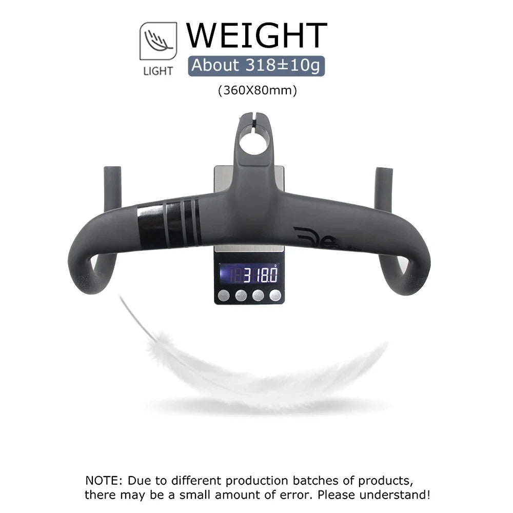 Cockpit Integrado Full Carbono para Bike Speed