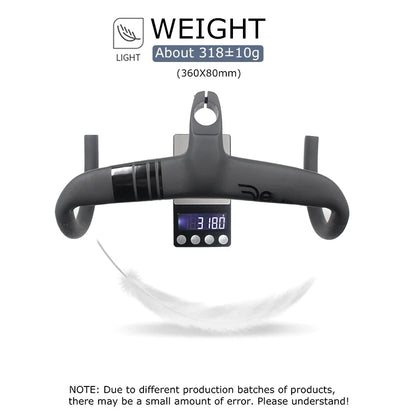 Cockpit Integrado Full Carbono para Bike Speed
