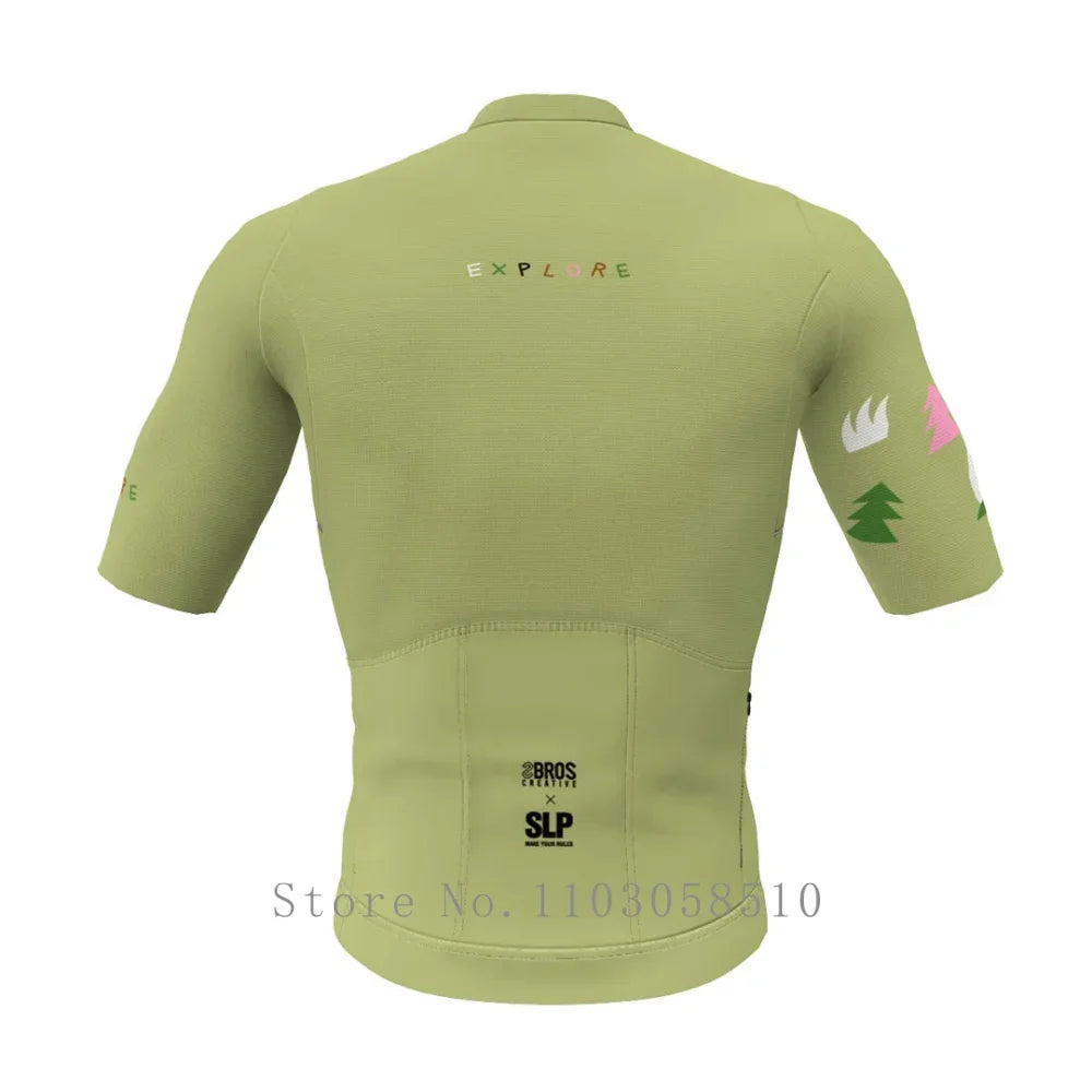 Camisa de Ciclismo Masculina SLP Slim Fit