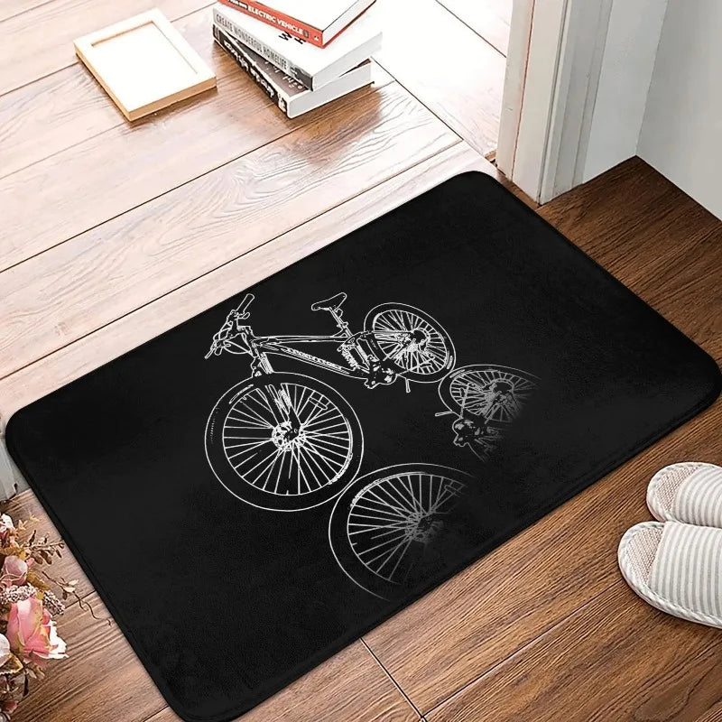 Tapete Decorativo Antiderrapante Ciclismo