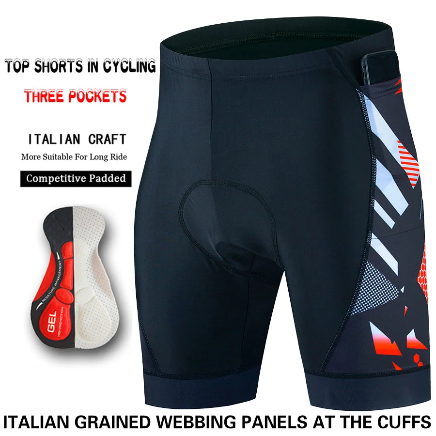 Bermuda de Ciclismo Masculina com Forro 5D em Gel