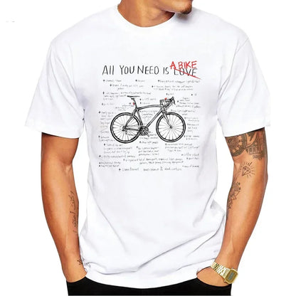 Camiseta Masculina Vintage Sports Bike
