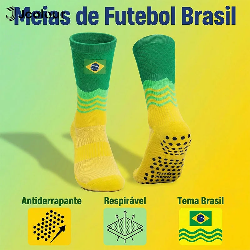 Kit com 3 Pares de Meias Esportivas