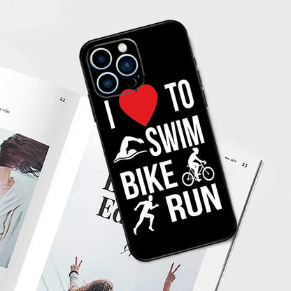 Capa Swim Bike Run para iPhone