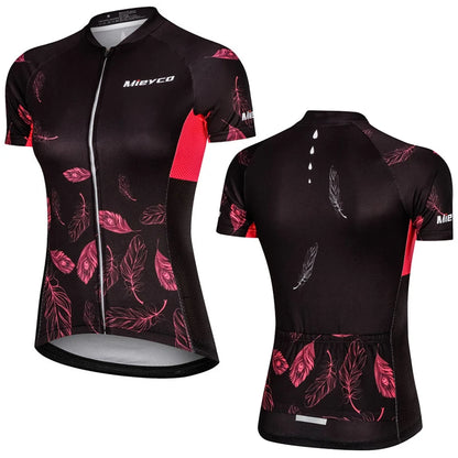 Camisa de Ciclismo Feminina Mieyco