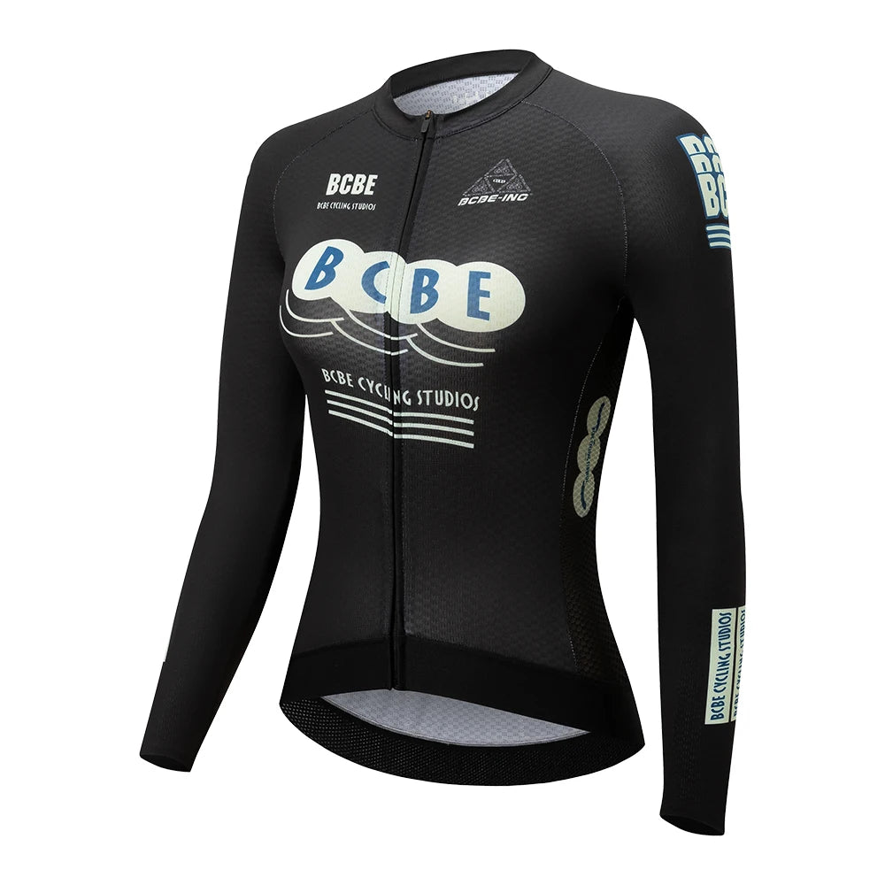 Camisa de Ciclismo Feminina Aero Fit Manga Longa