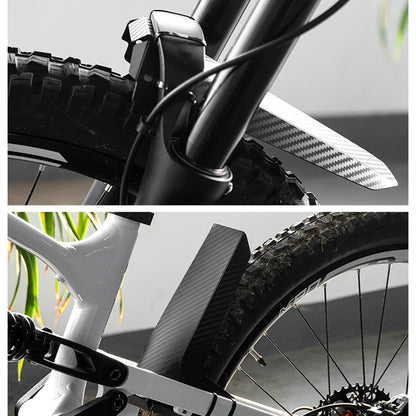 Paralama de Bicicleta Padrão Carbono (2 Peças)