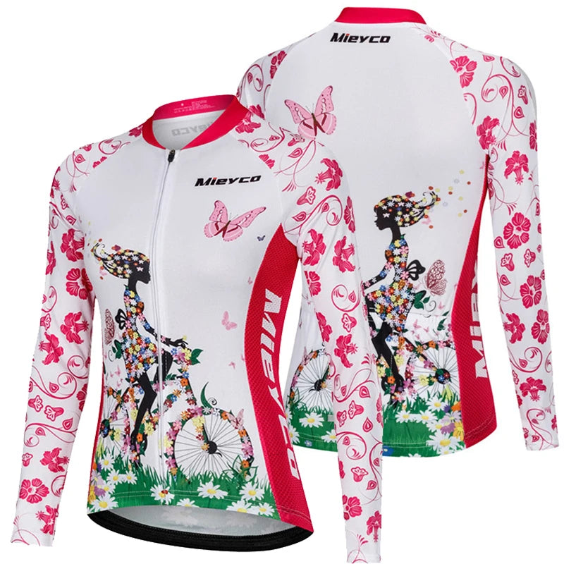 Camisa de Ciclismo Feminina MIEYCO