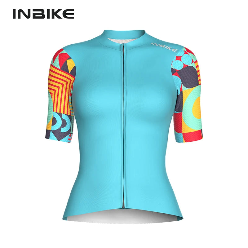 Camisa de Ciclismo Feminina INBIKE