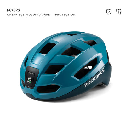 Capacete de Ciclismo ROCKBROS com Luz Integrada