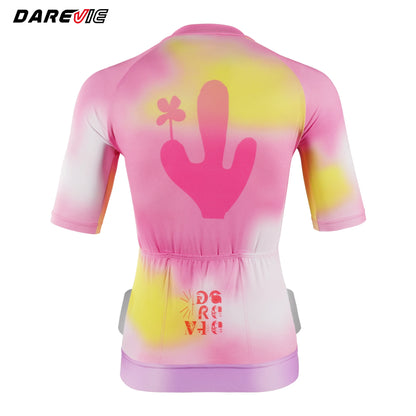 Camisa de Ciclismo Feminina Darevie