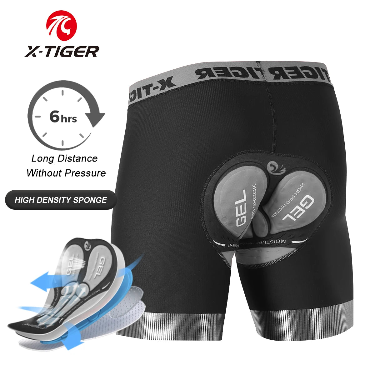 X-TIGER Cycling Underwear Shorts