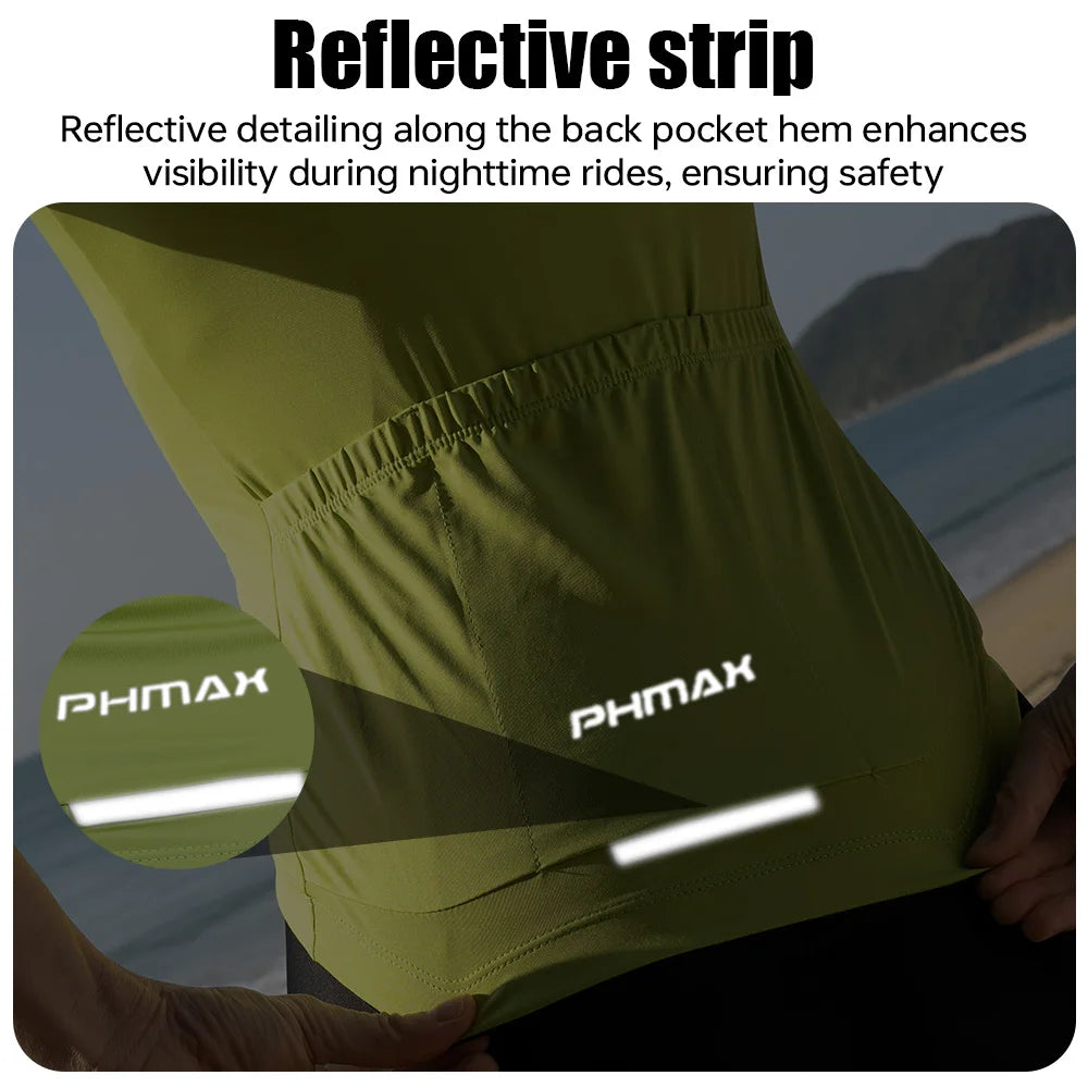 Jersey de Ciclismo Feminina PHMAX