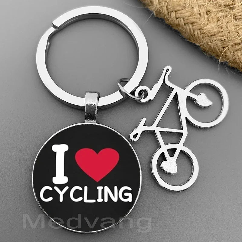 Chaveiro “I Love Cycling”