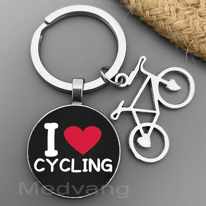 Chaveiro “I Love Cycling”