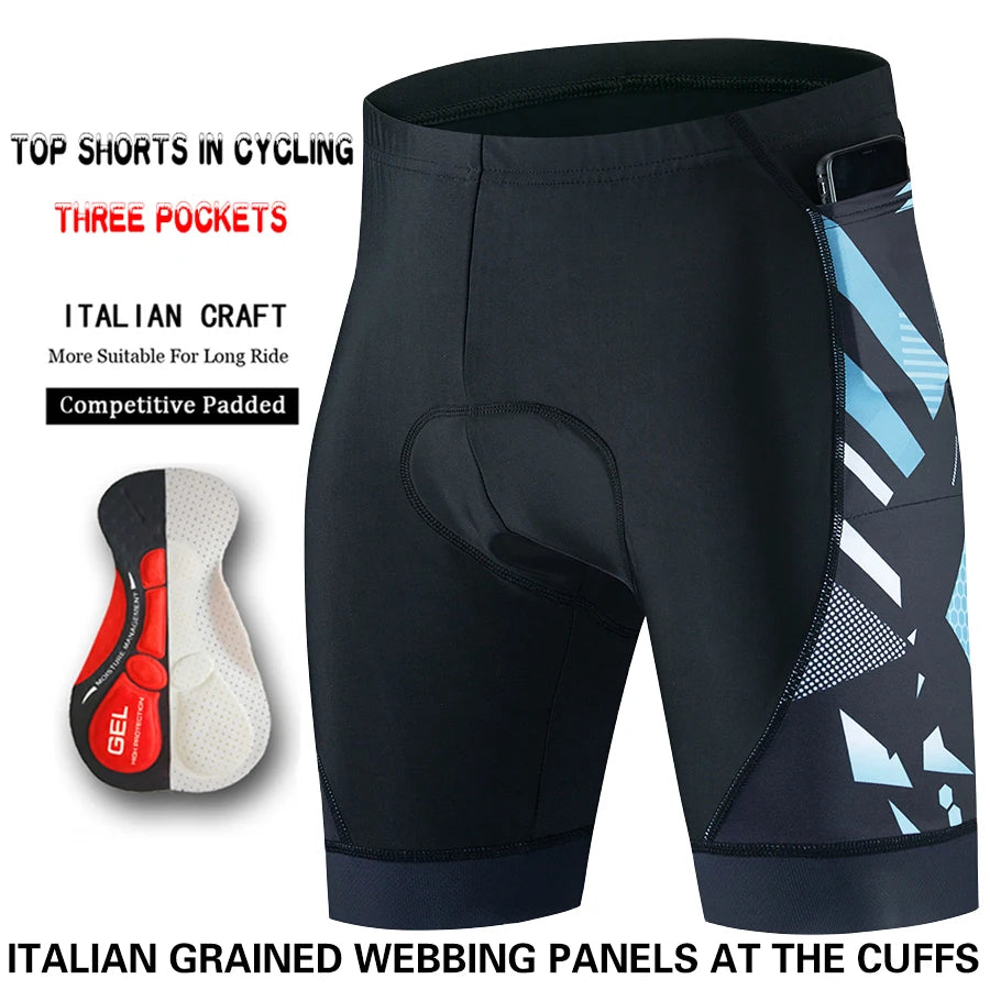 Bermuda de Ciclismo Masculina com Forro 5D em Gel