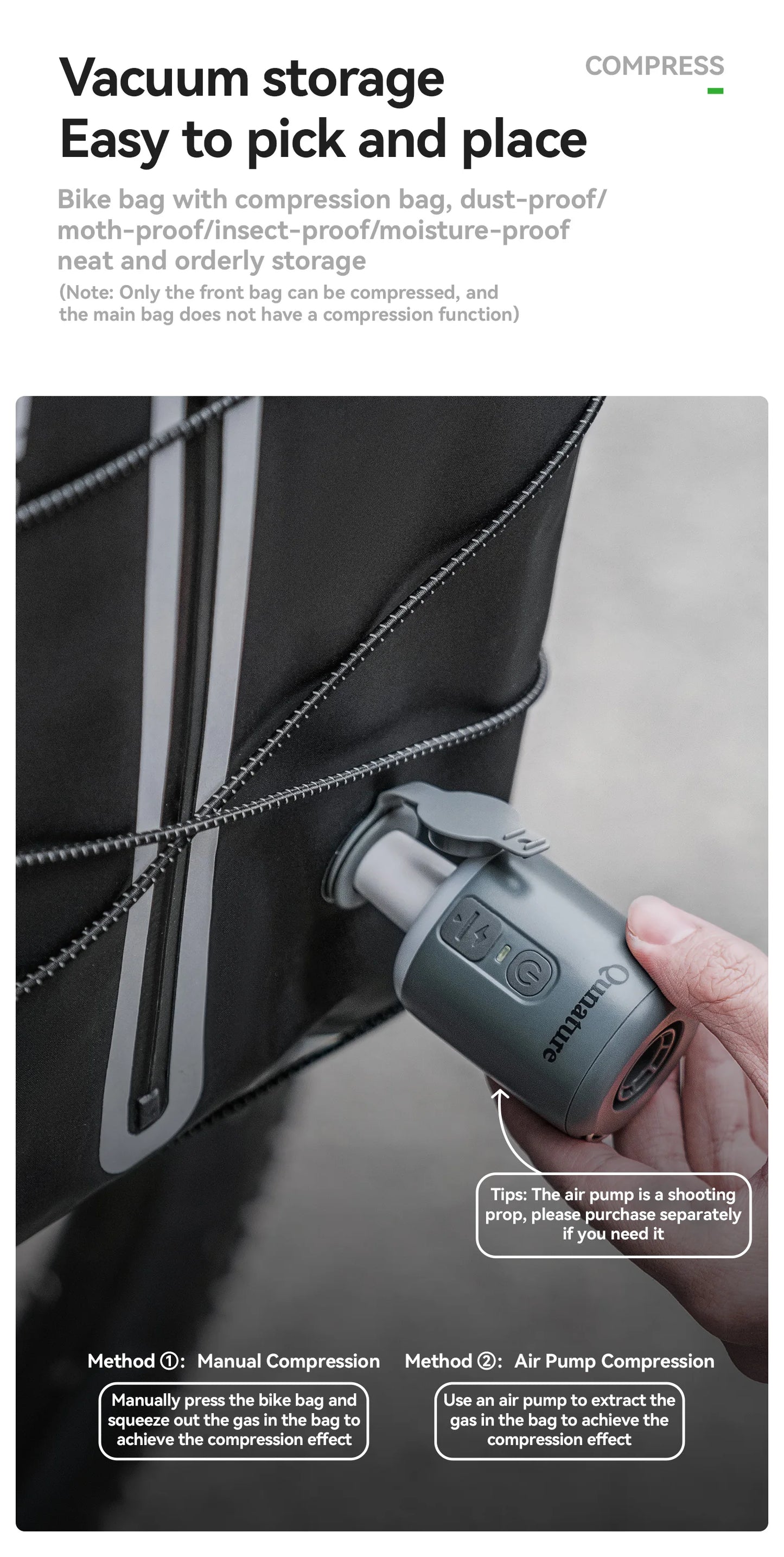 Alforge Lateral ROCKBROS 23L para Bicicleta