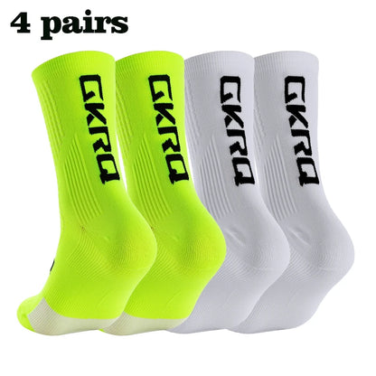 Kit 4 Pares Meias de Ciclismo Compressivas