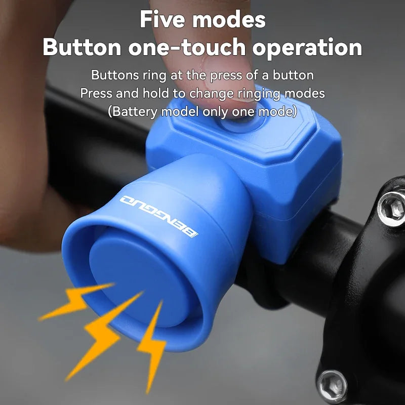 IP4X Waterproof Bicycle Horn 120dB