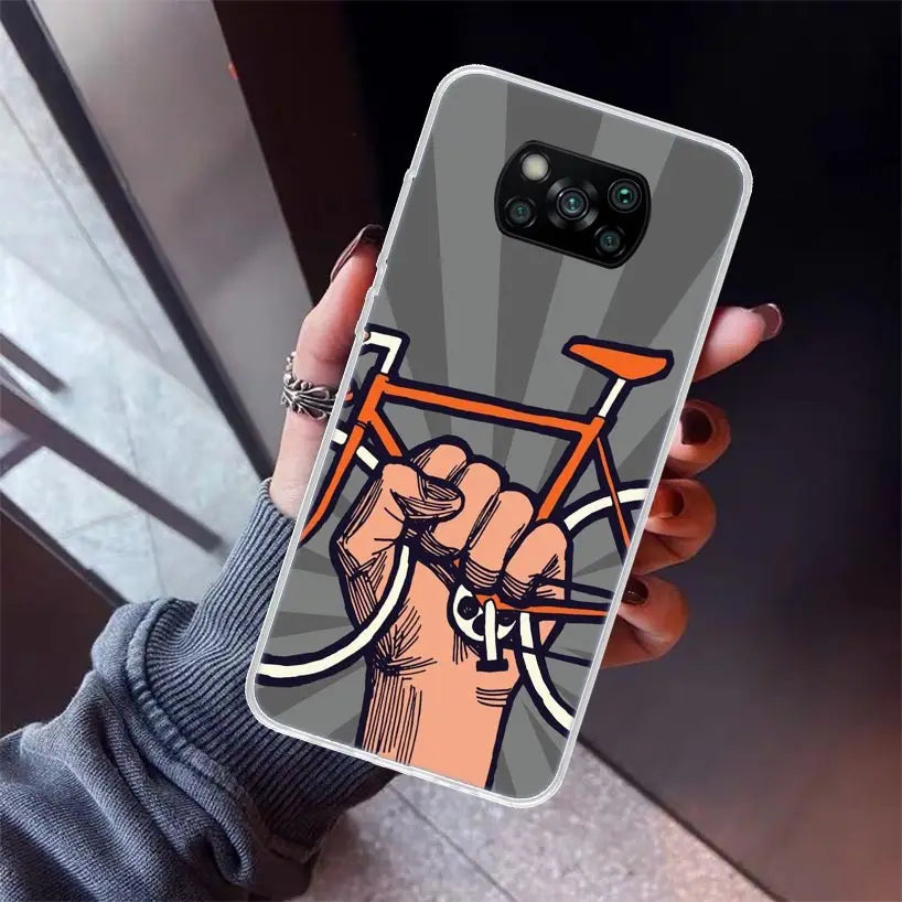 Capa para Xiaomi e Poco Arte Ciclismo BIKE