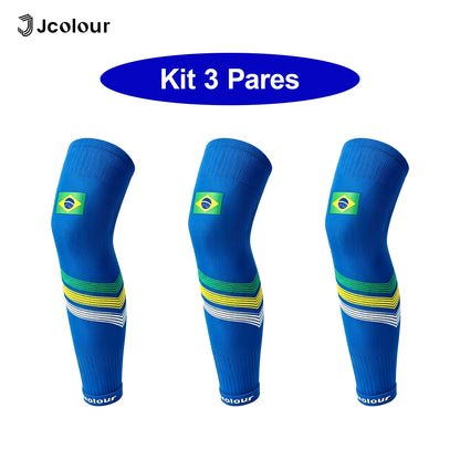 Joelheira Compressiva Esportiva para Ciclismo e Corrida