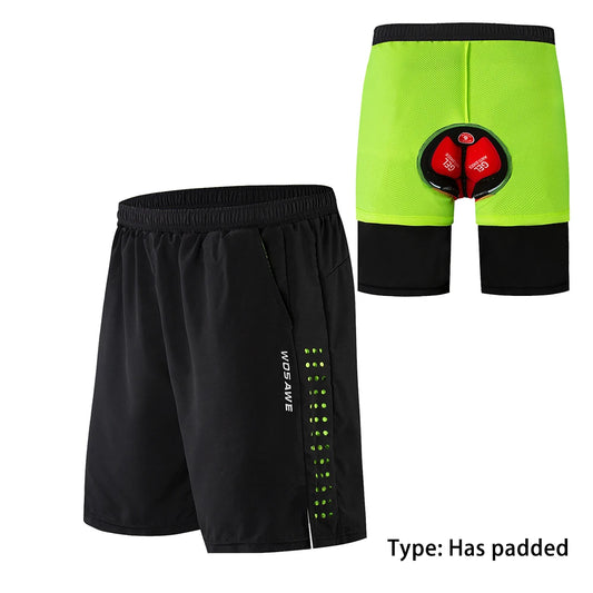 WOSAWE Men's Cycling Shorts 
