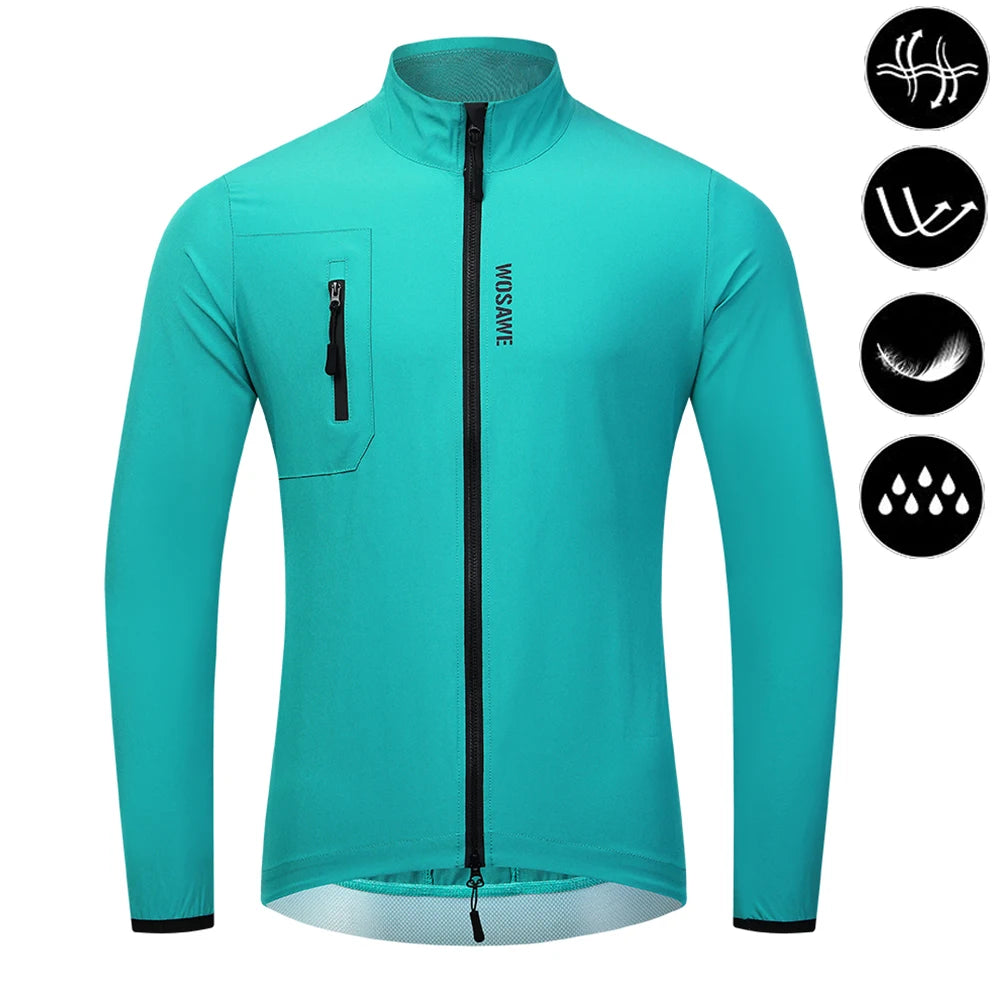 Jaqueta de Ciclismo Masculina WOSAWE
