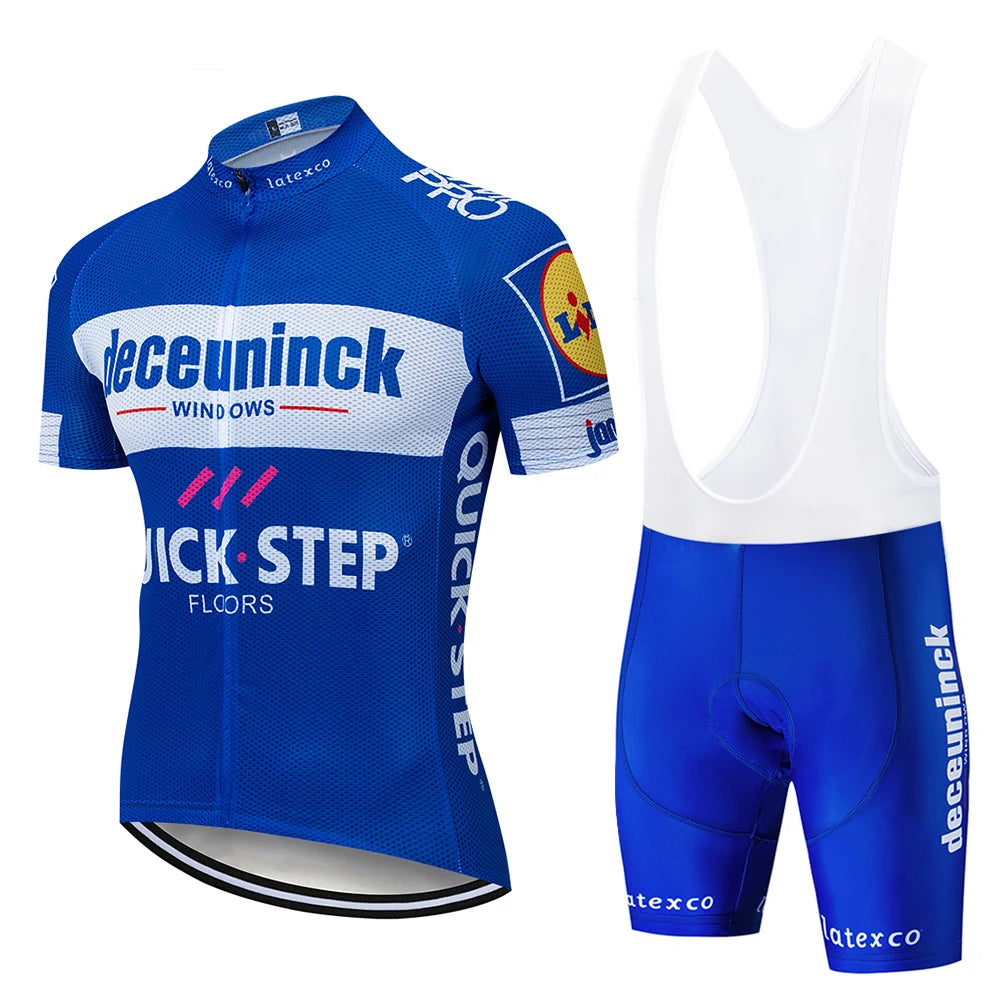 Conjunto de Ciclismo Masculino Quick Step Team
