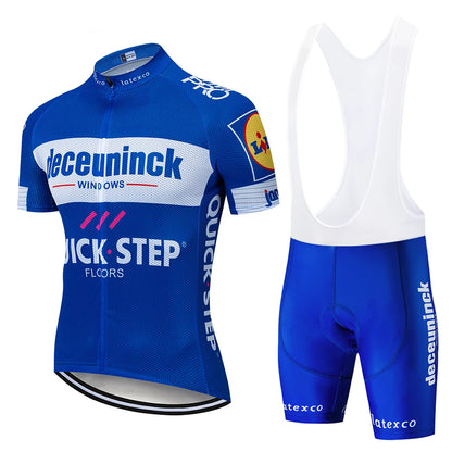 Conjunto de Ciclismo Masculino Quick Step Team