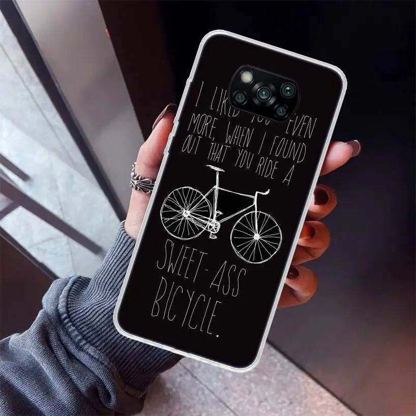Capa para Xiaomi e Poco Arte Ciclismo BIKE