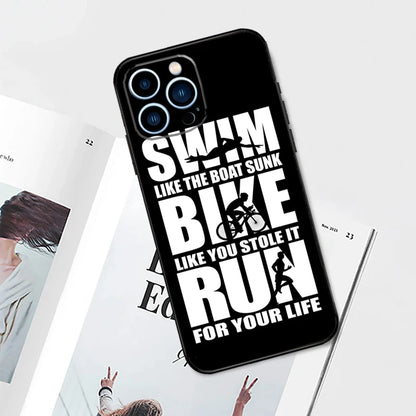 Capa Swim Bike Run para iPhone