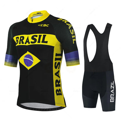 Brazil Team Cycling Set