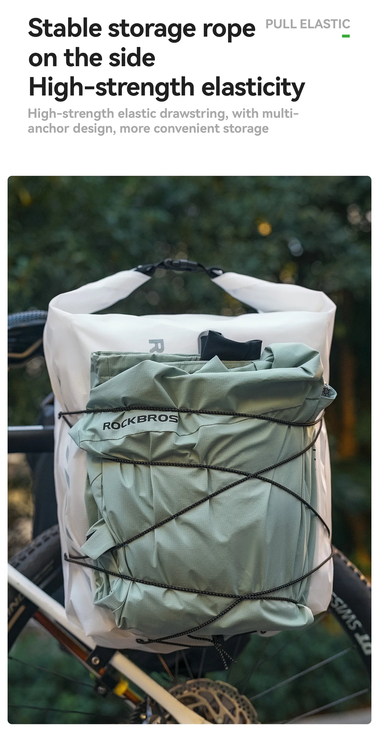 Alforge Lateral ROCKBROS 23L para Bicicleta