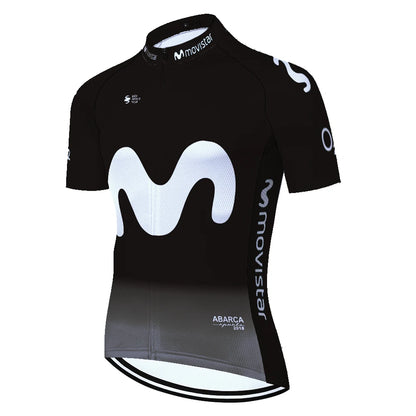 Camisa de Ciclismo Masculina Movistar Italia