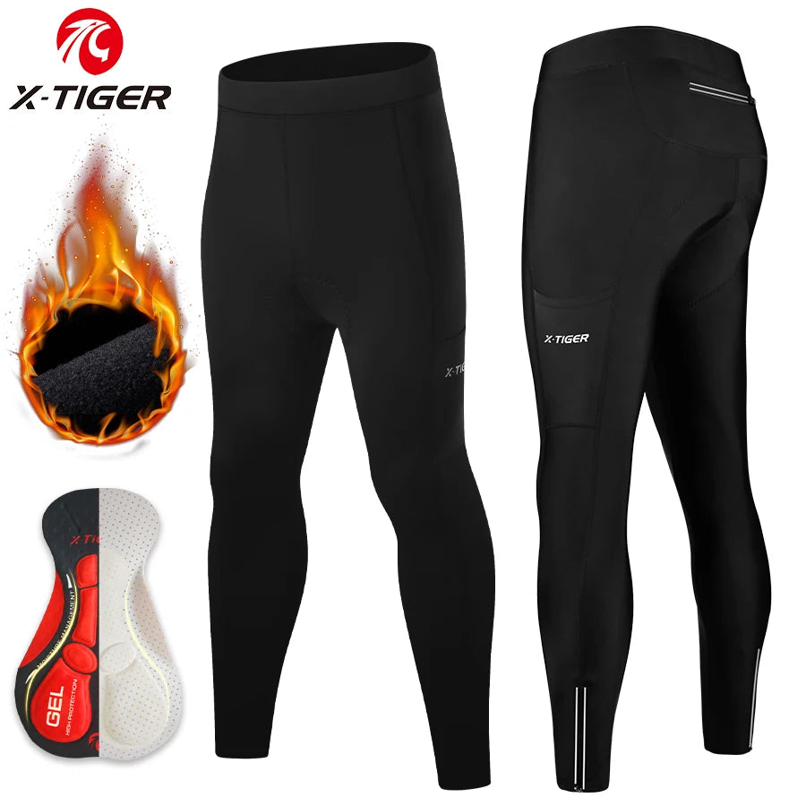 Calça de Ciclismo Masculina X-TIGER