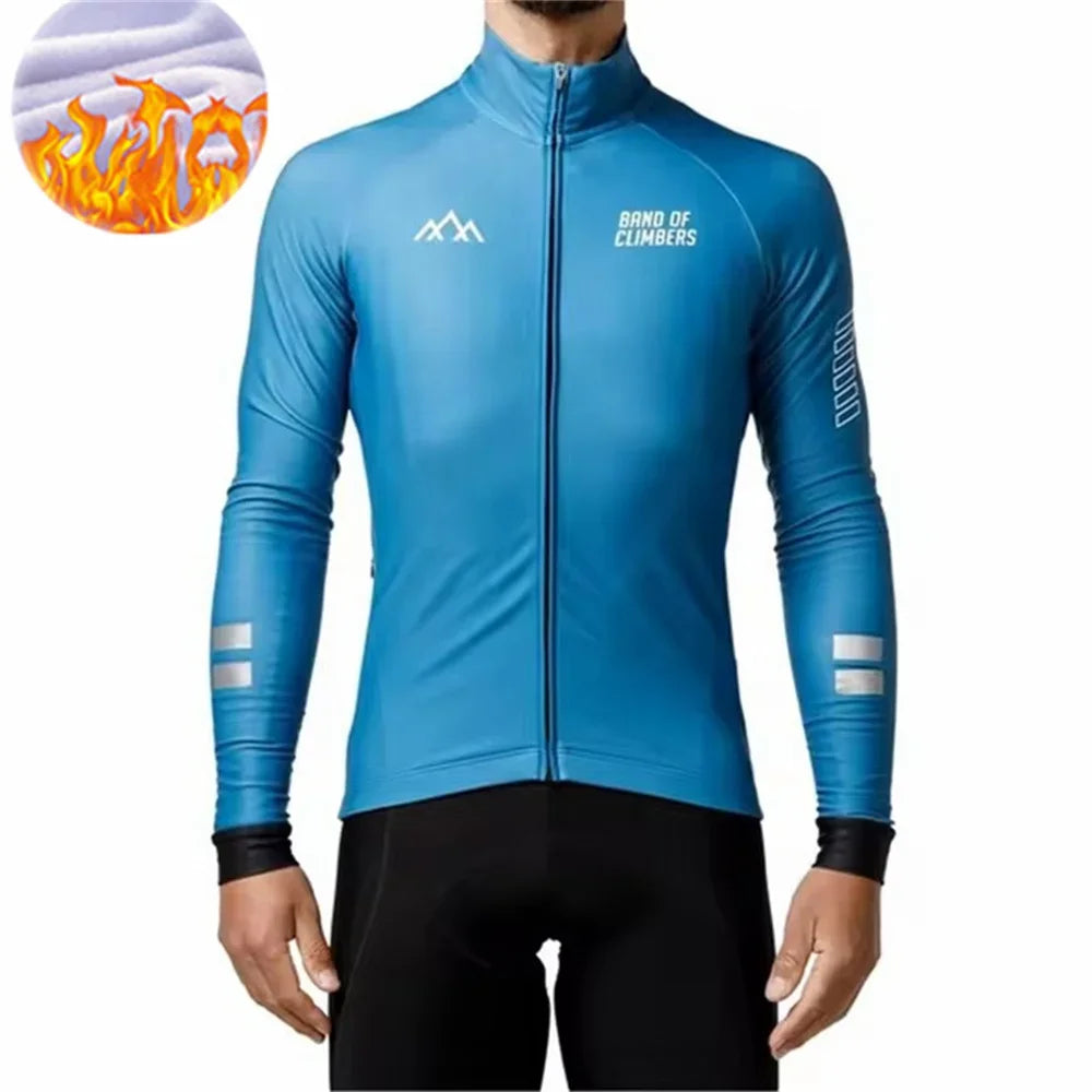 Jaqueta de Ciclismo Forro Térmico Fleece