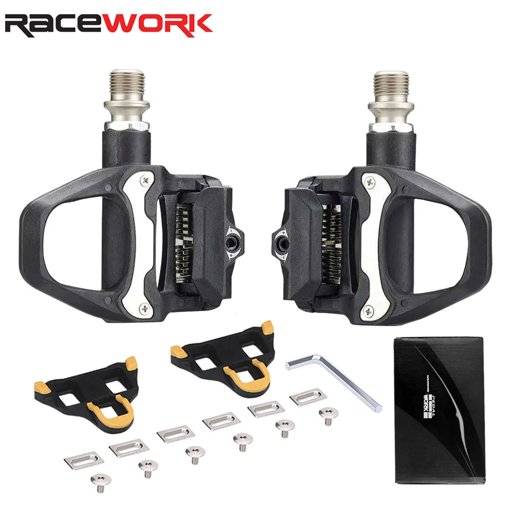 Pedal de Bicicleta RACEWORK SPD-SL com Rolamento
