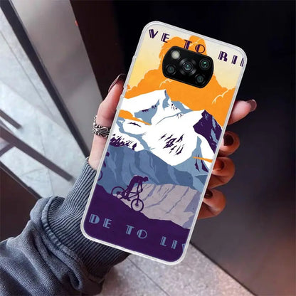 Capa para Xiaomi e Poco Arte Ciclismo BIKE