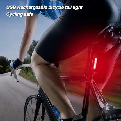 Luz Traseira de Bicicleta USB Recarregável