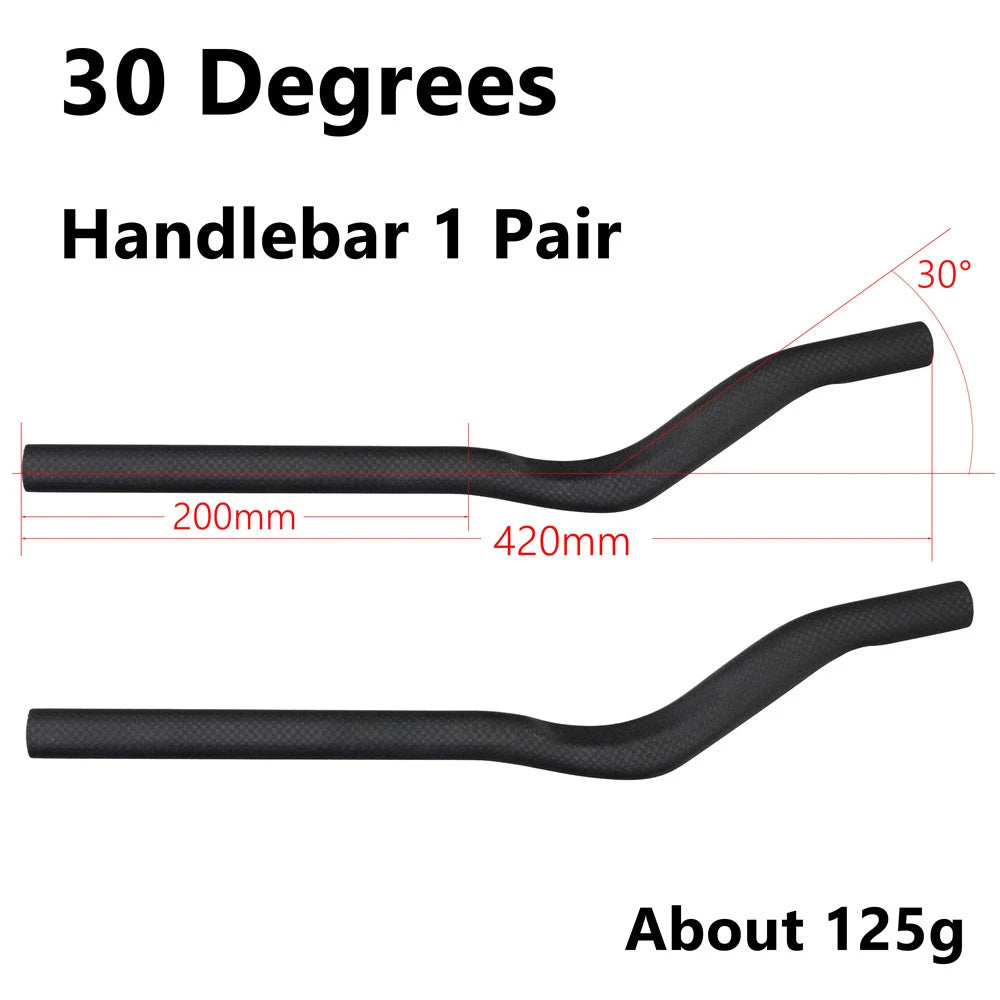 Clip de Guidão Aero em Carbono para Bike Speed